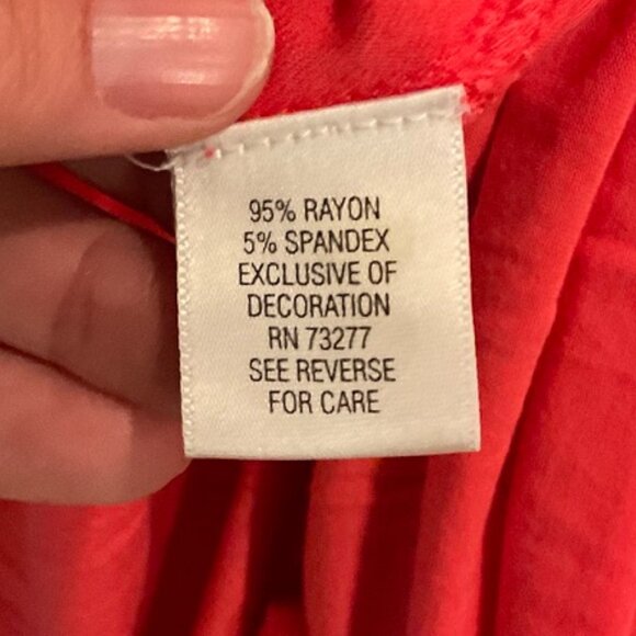 Elle Pink Dress Womens Size Medium - Picture 7 of 7